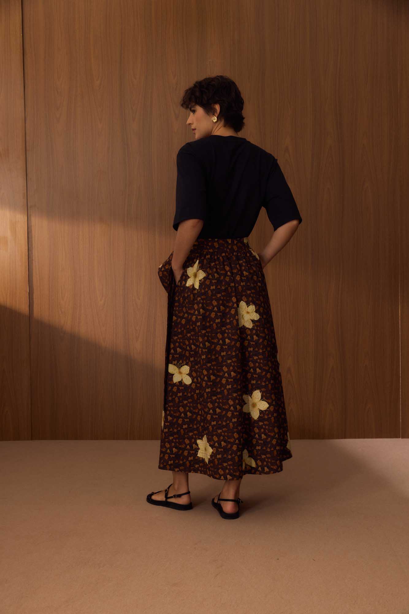 Saia Onça Floral