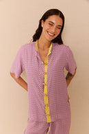 Camisa Gola Padre Mix Trançado