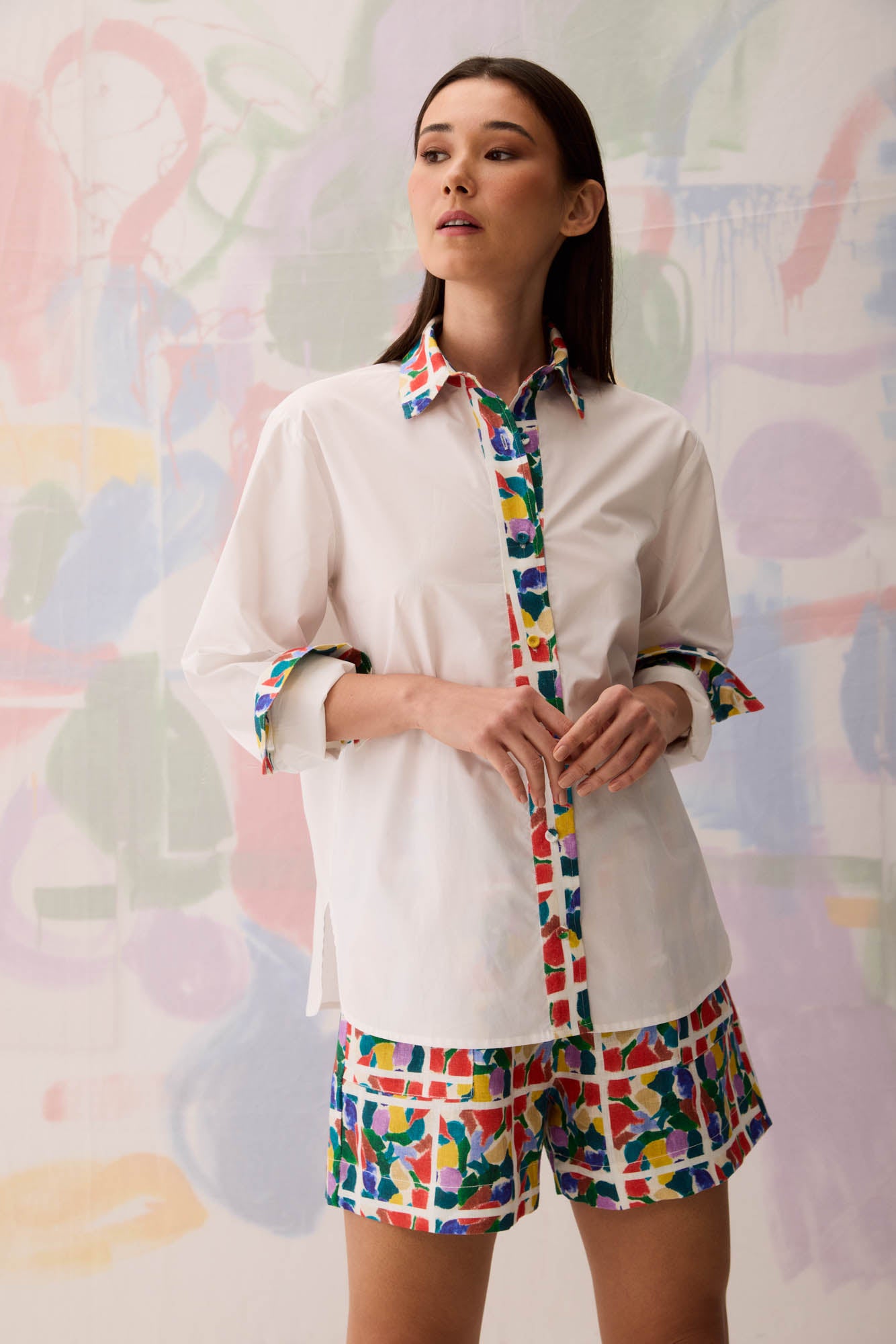 Camisa Clássica Quadros