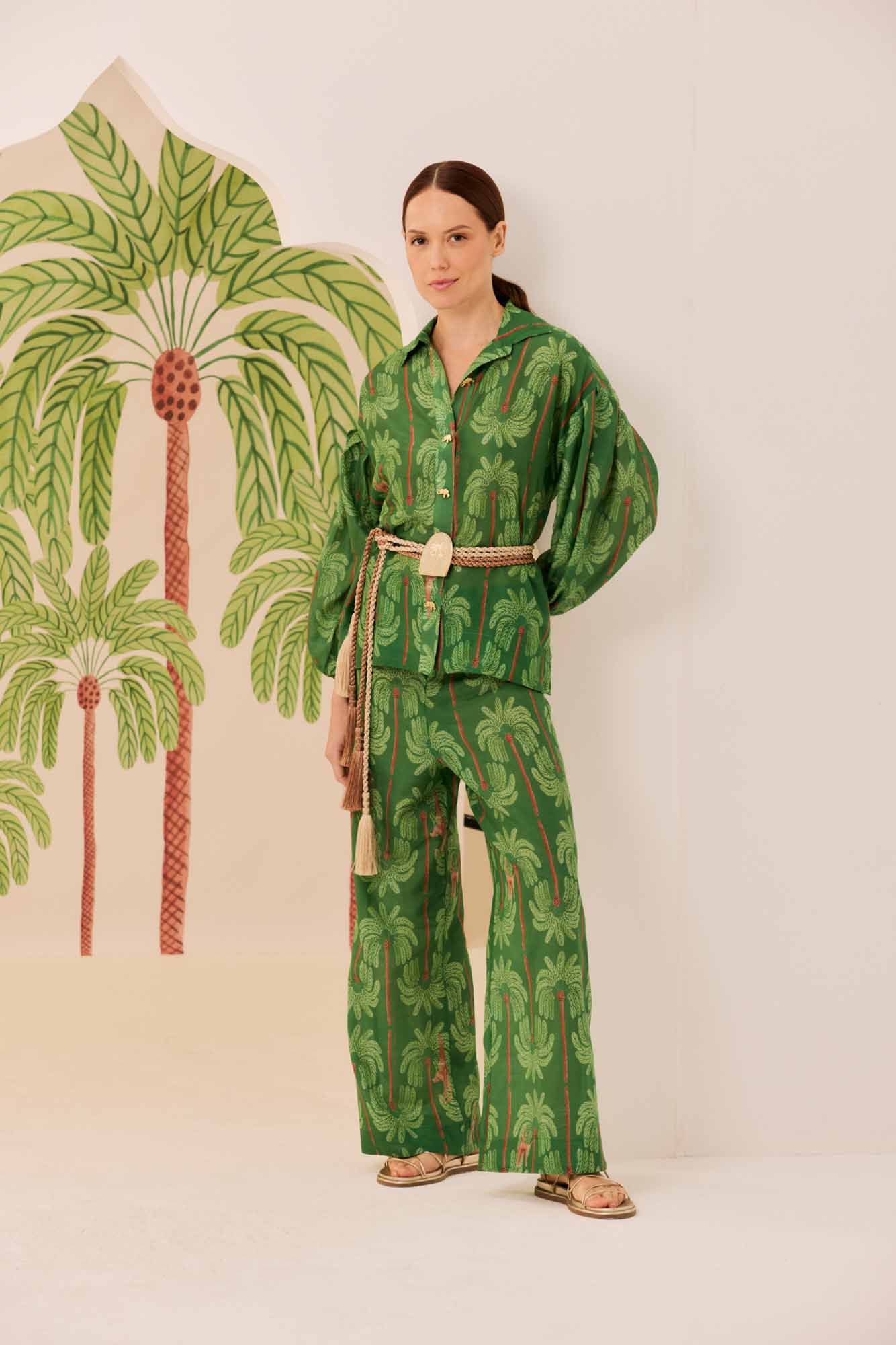 Calça Coqueiral verde