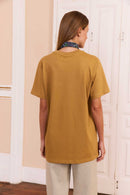 Tshirt Bolso Ponto Cruz