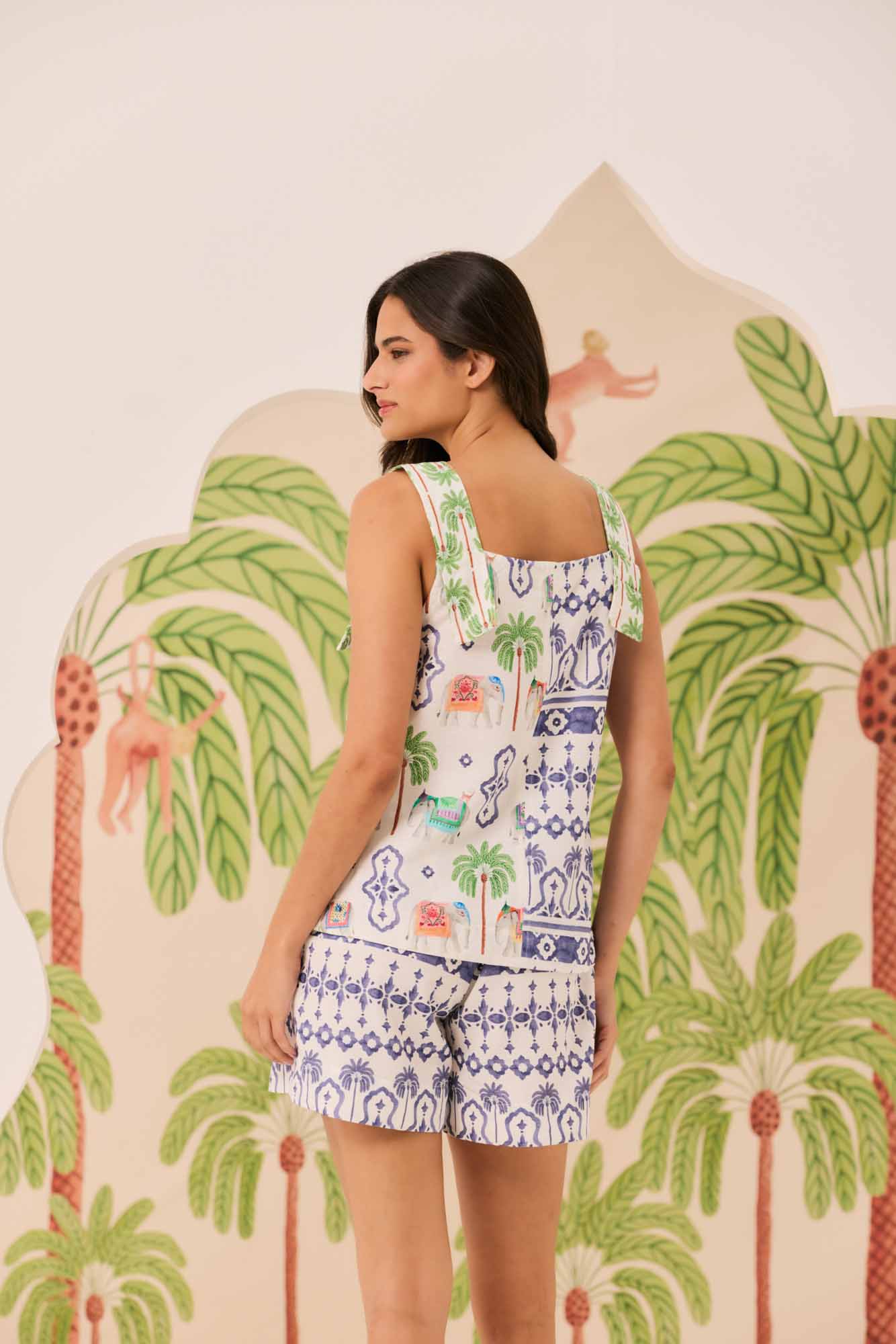 Blusa Alças Mix Índia