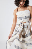 Cropped decote quadrado Eco