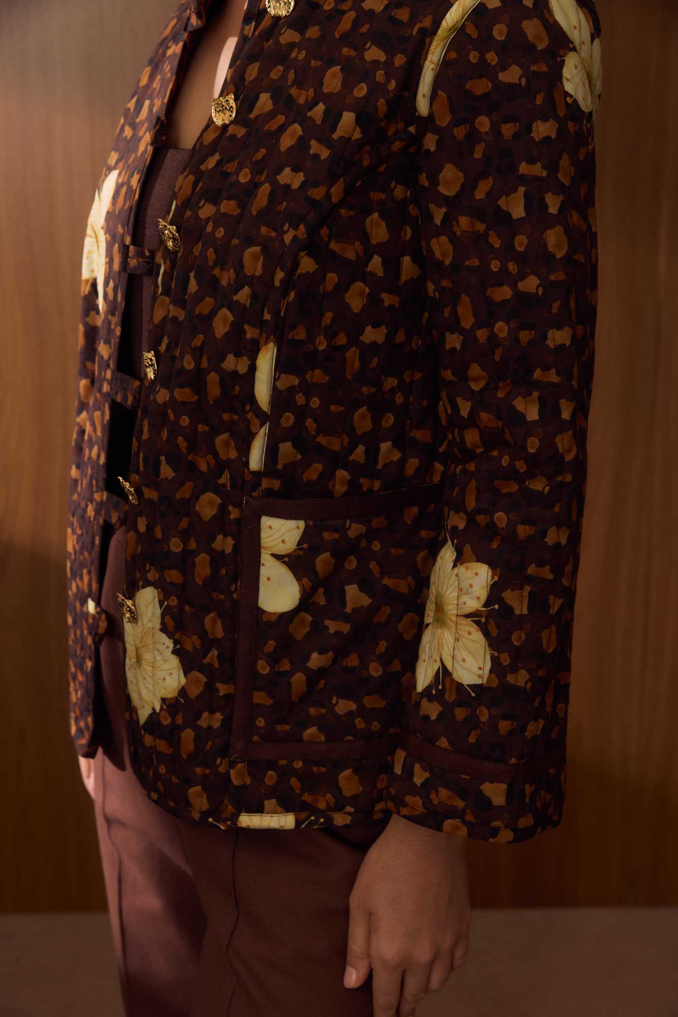 Jaqueta Onça Floral