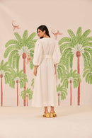 Vestido Cachecoer Branco Lótus