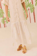 Vestido Saia Ampla Shanti