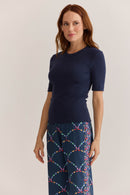 T-shirt Anpô Basic Marinho
