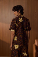 Camisa Gola Padre Onça Floral