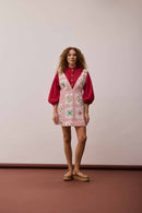 Vestido Jardineira Curto Sapori