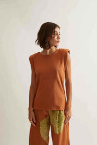 Muscle Tee Marrom Jaca
