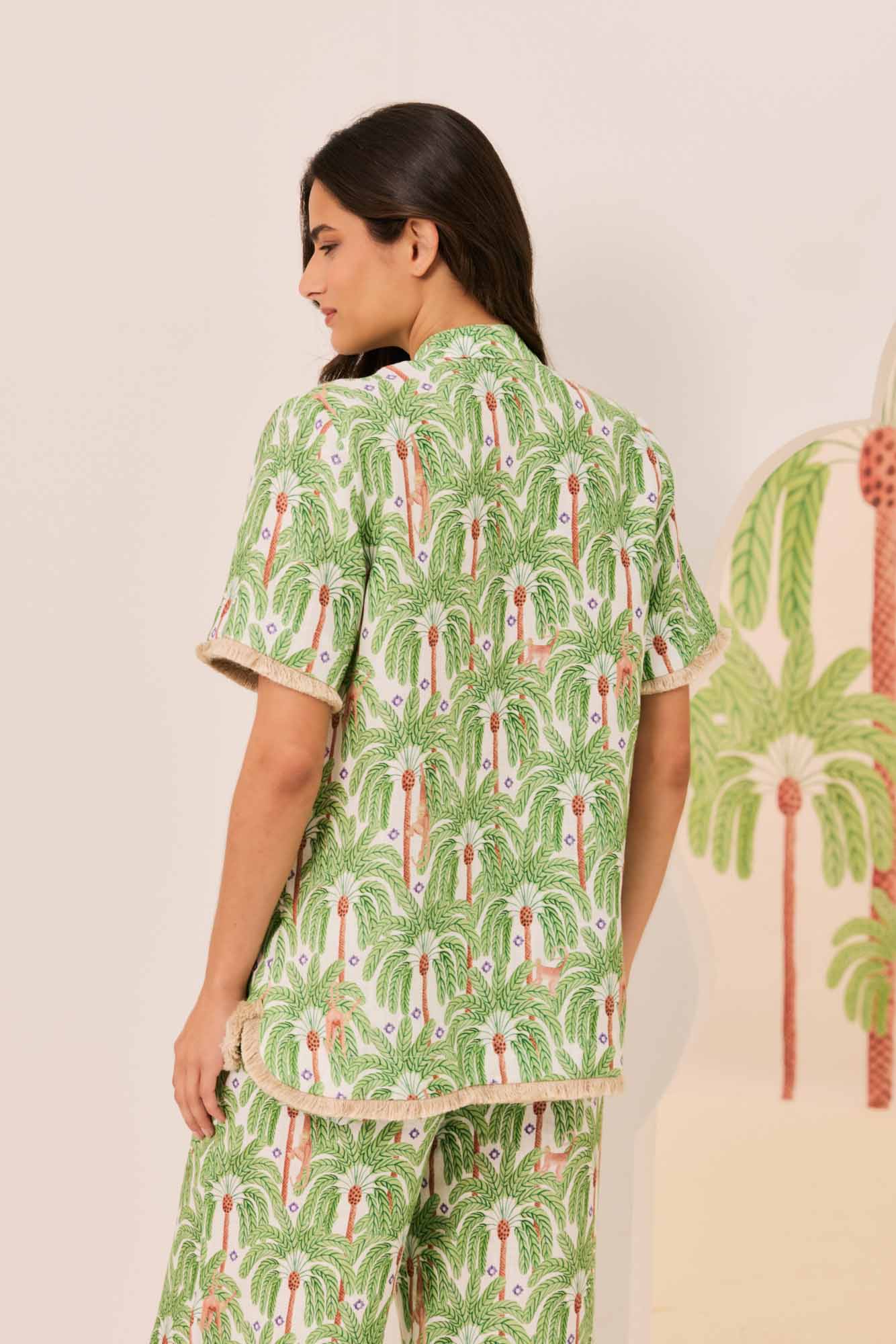 Camisa Franja Coqueiral