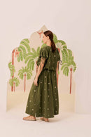 Blusa MG Verde Bordado