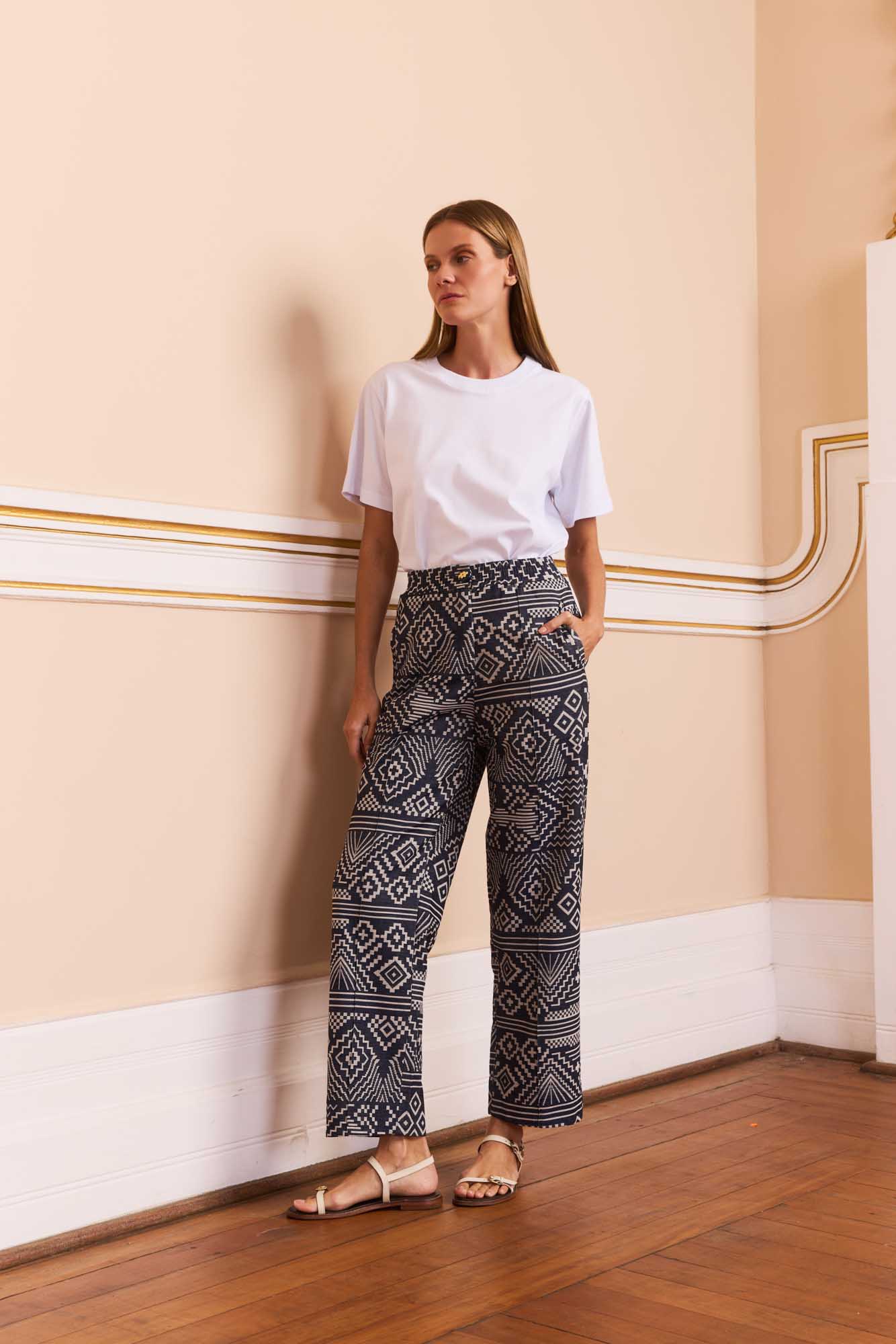 Calça Trama Indigo
