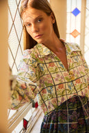 Vestido Recorte Ponto Cruz