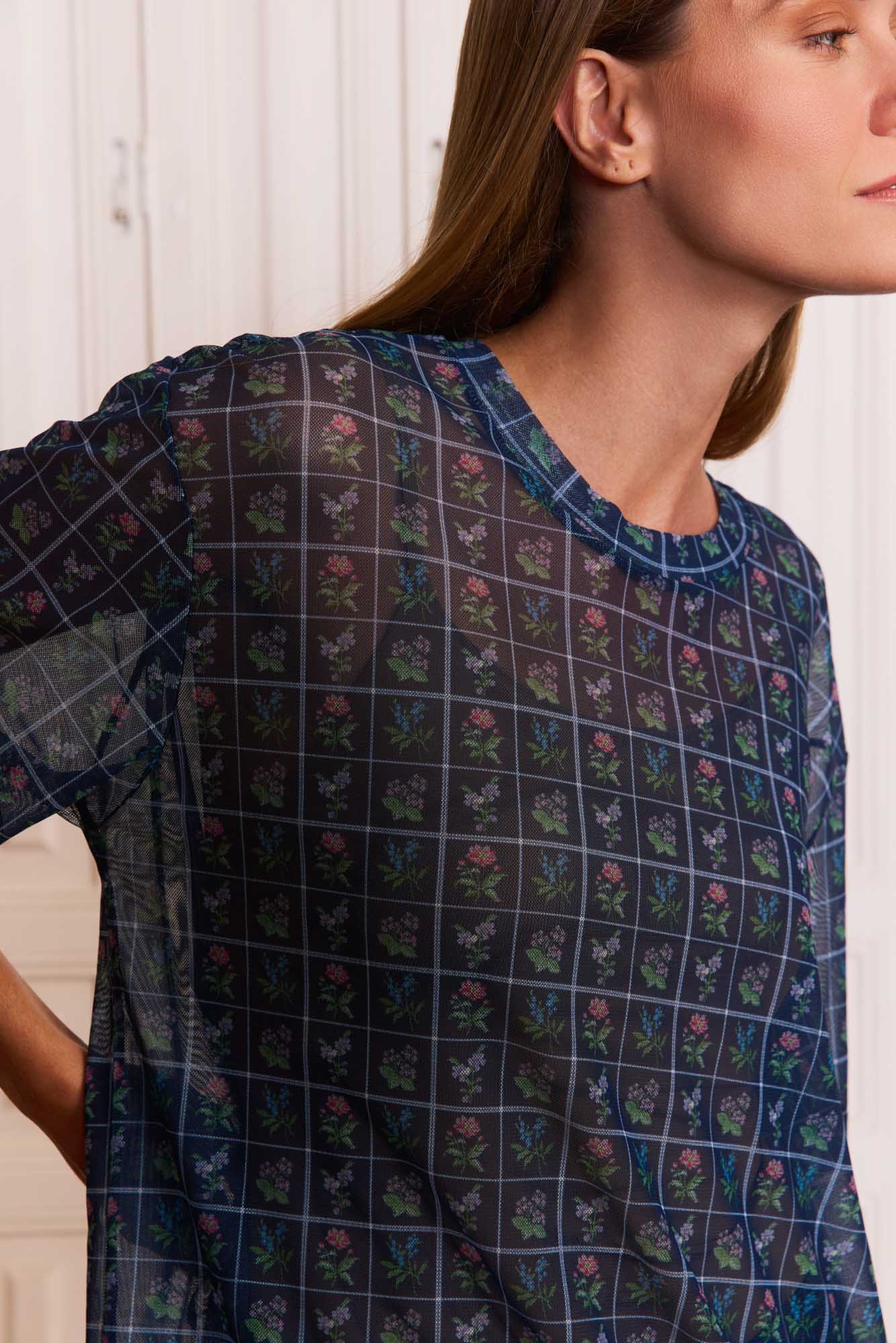 Tshirt Tule Ponto Cruz