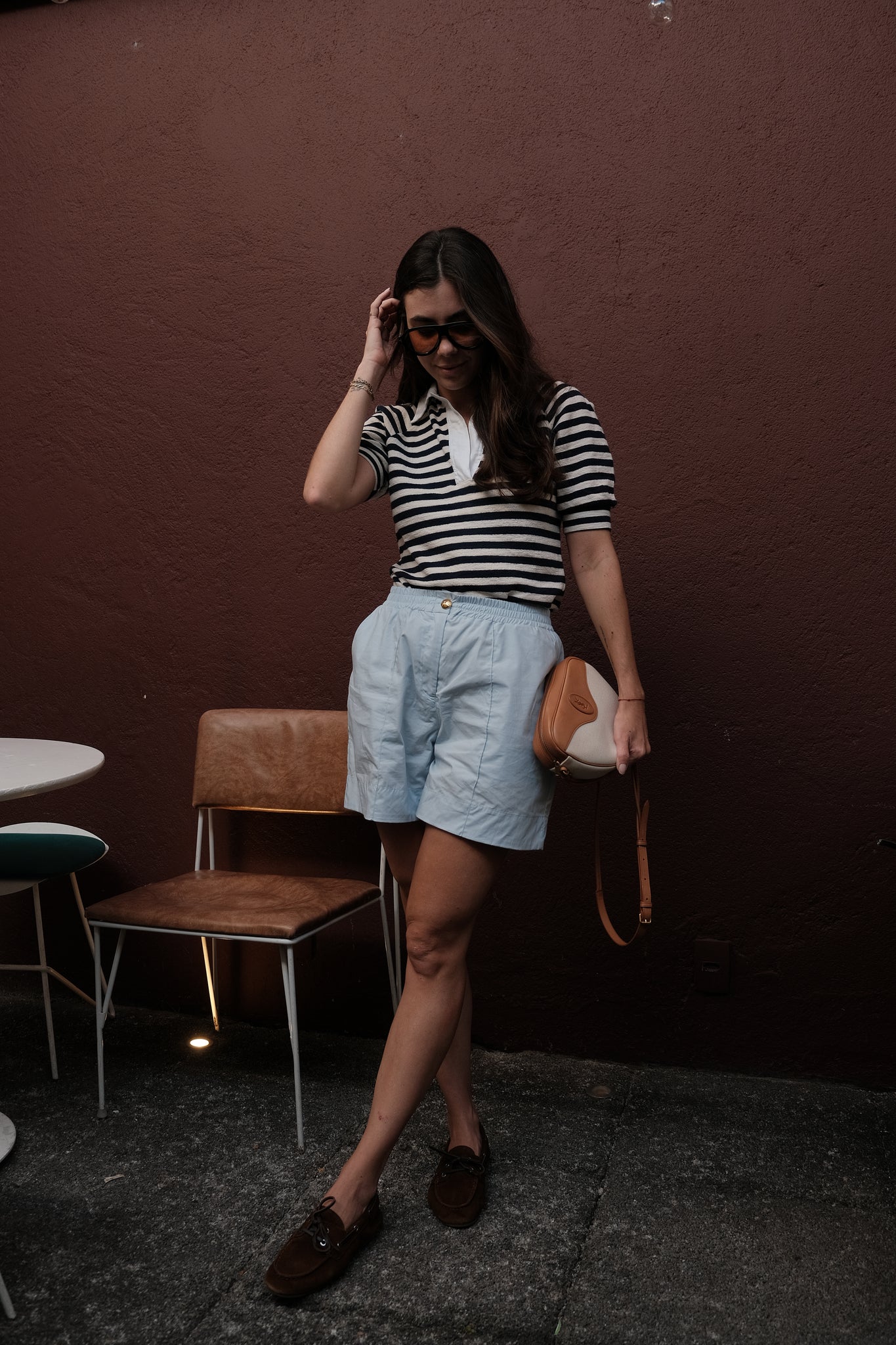 Tshirt Gola Polo + Short Alfaiataria Azul Atlantico