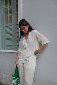 Camisa Transpasse Shanti + Calça Aladim Shanti