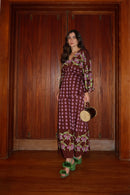 Vestido Pala Babado Oliva