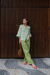 Calça Pala Verde Oliveira