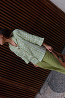 Camisa Maxi Manga + Calça Pala Verde