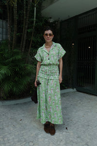 Vestido Pala Lastex Coqueiral