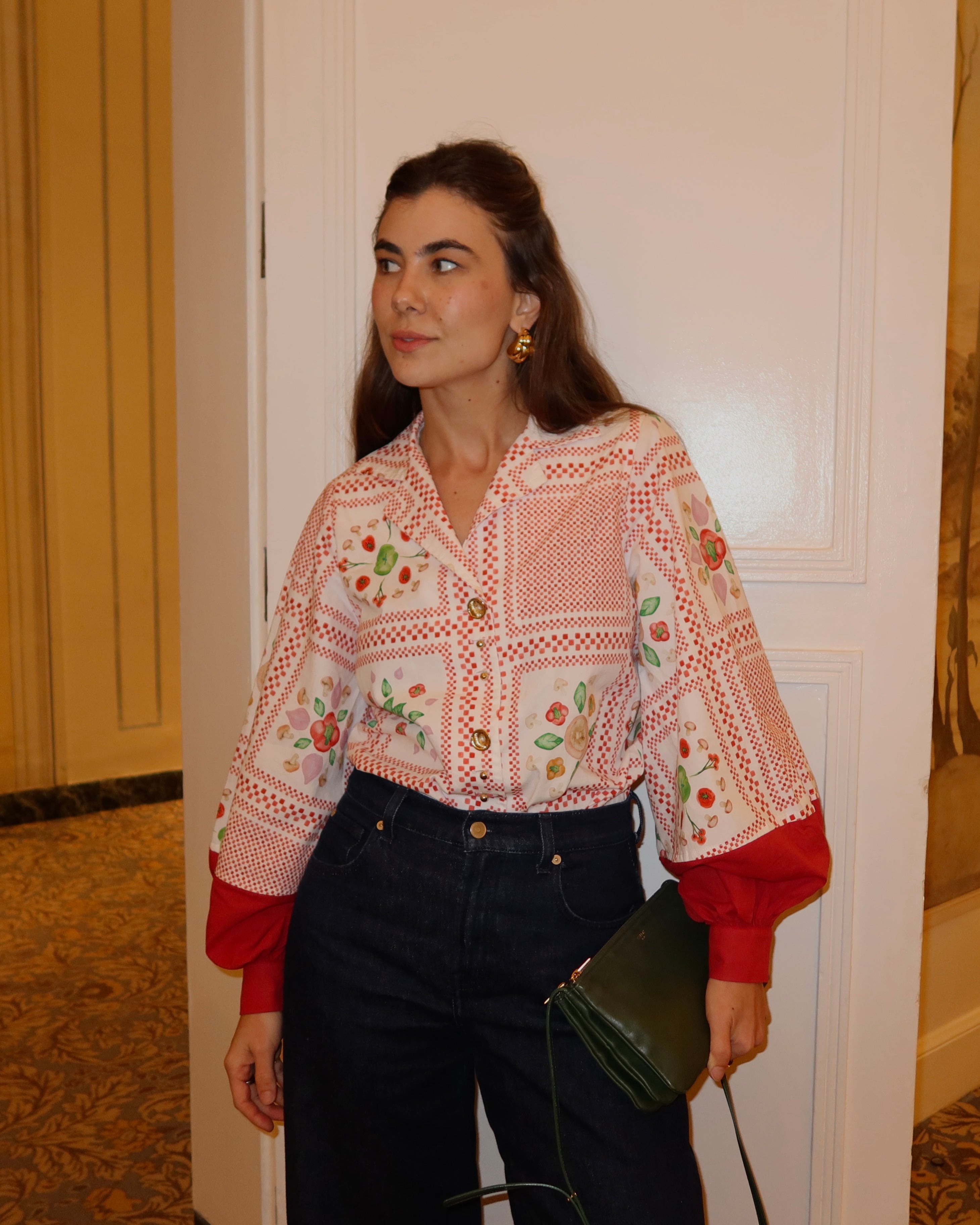 Camisa Manga Bufante Sapori