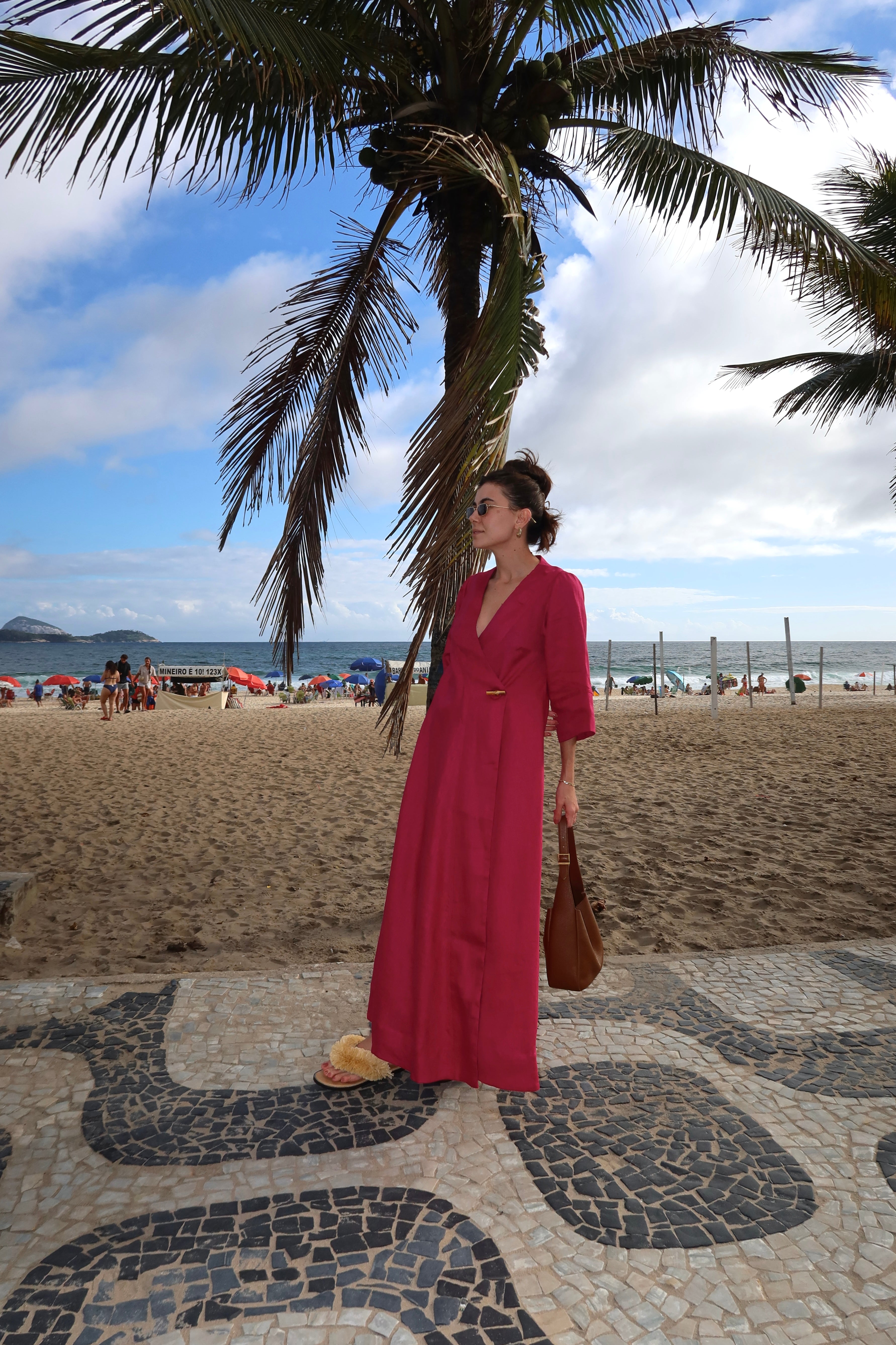 Vestido Rosa Hibisco