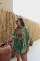 Saia Beachwear Coqueiral Verde