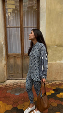 Camisa MG Pregas Onda Solar + Calça Legging Onda Solar
