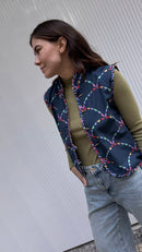 Blusa Colete Art Déco