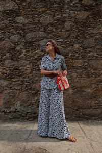 Camisa Amor + Calça Maxi Onda Solar