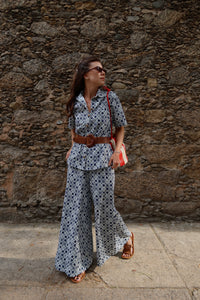 Camisa Amor + Calça Maxi Onda Solar