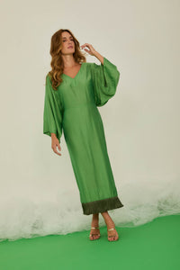 Vestido Verde Raízes