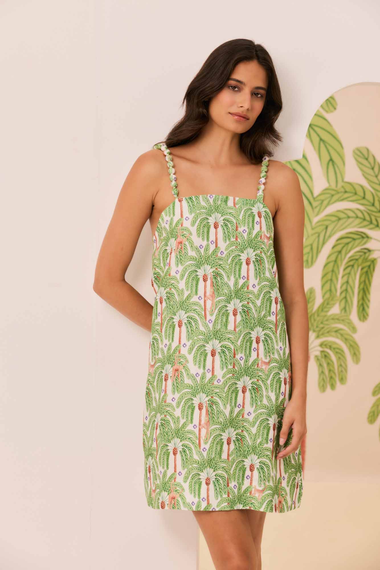 Vestido Curto Coqueiral