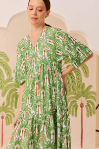 Vestido Decote V Coqueiral