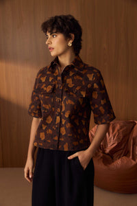 Camisa Sarja Onça Pintada