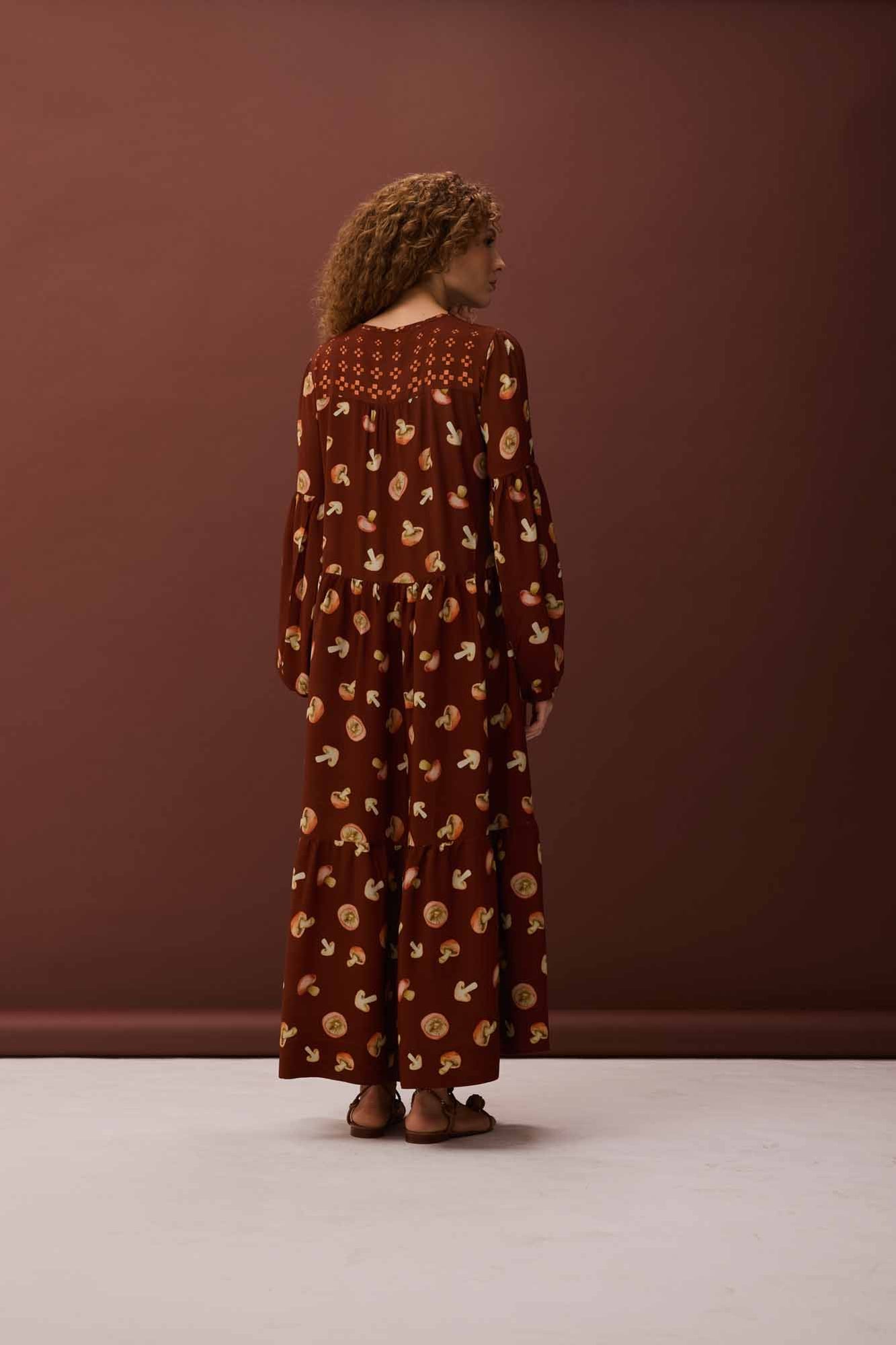Vestido Mix Funghi