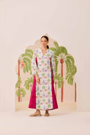 Vestido Recorte Mix Índia