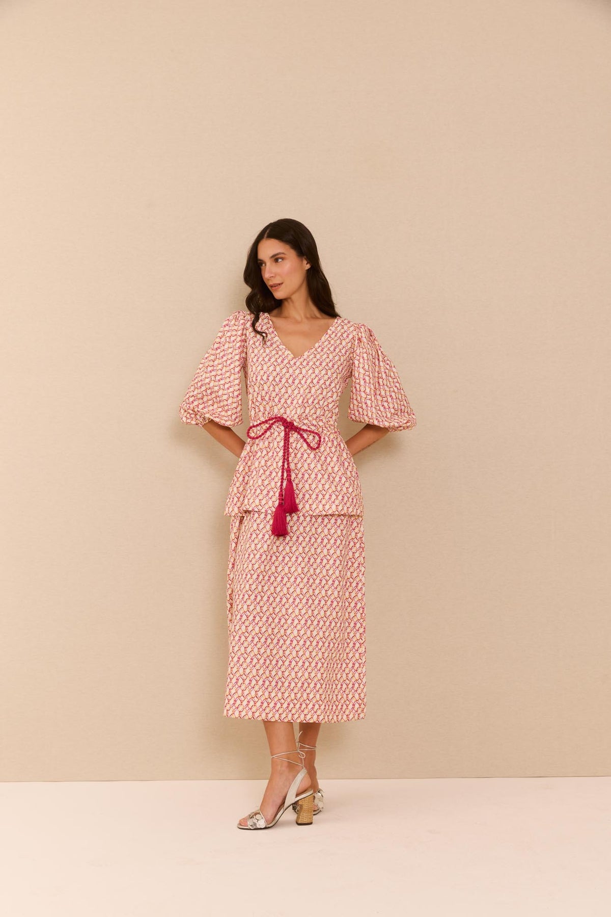 Vestido Saia Macramê