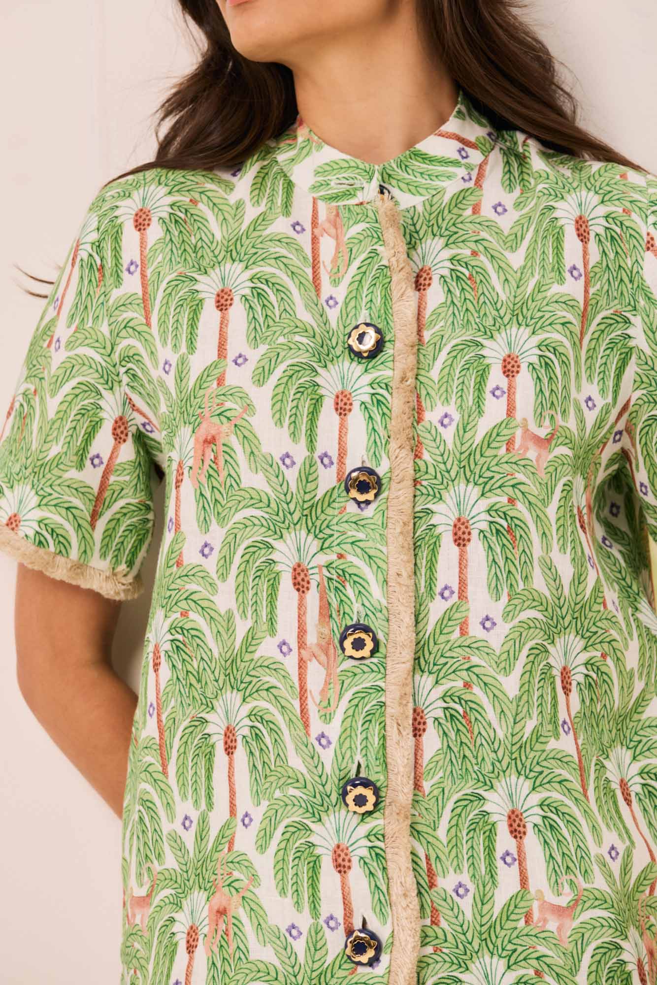 Camisa Franja Coqueiral