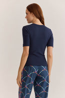 T-shirt Anpô Basic Marinho