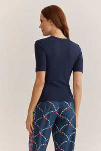 T-shirt Anpô Basic Marinho