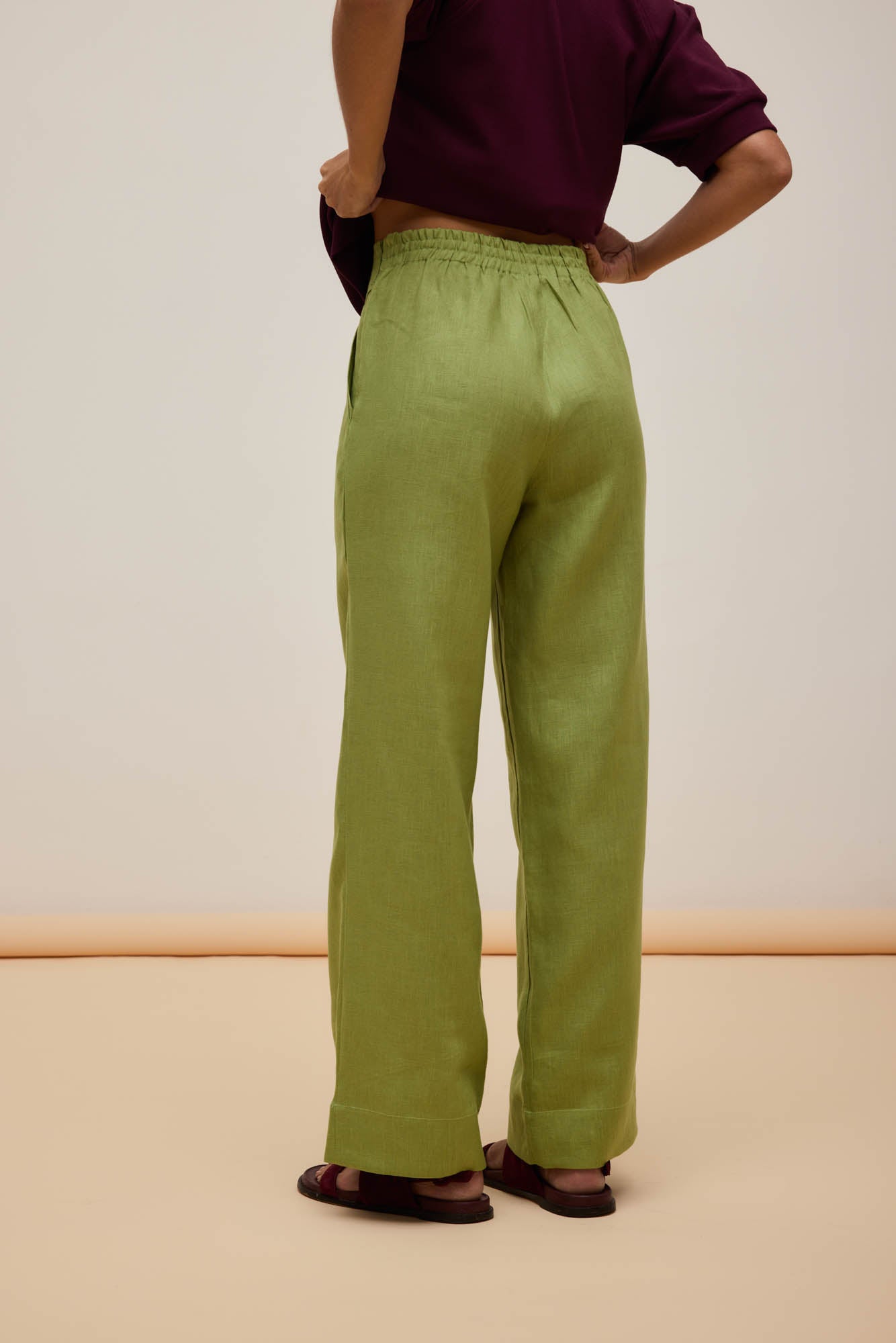 Calça Pala Verde Oliveira