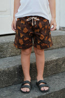Short Infantil Sarja Onça Pintada
