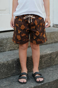 Short Infantil Sarja Onça Pintada