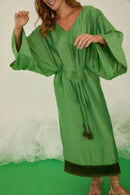 Vestido Verde Raízes