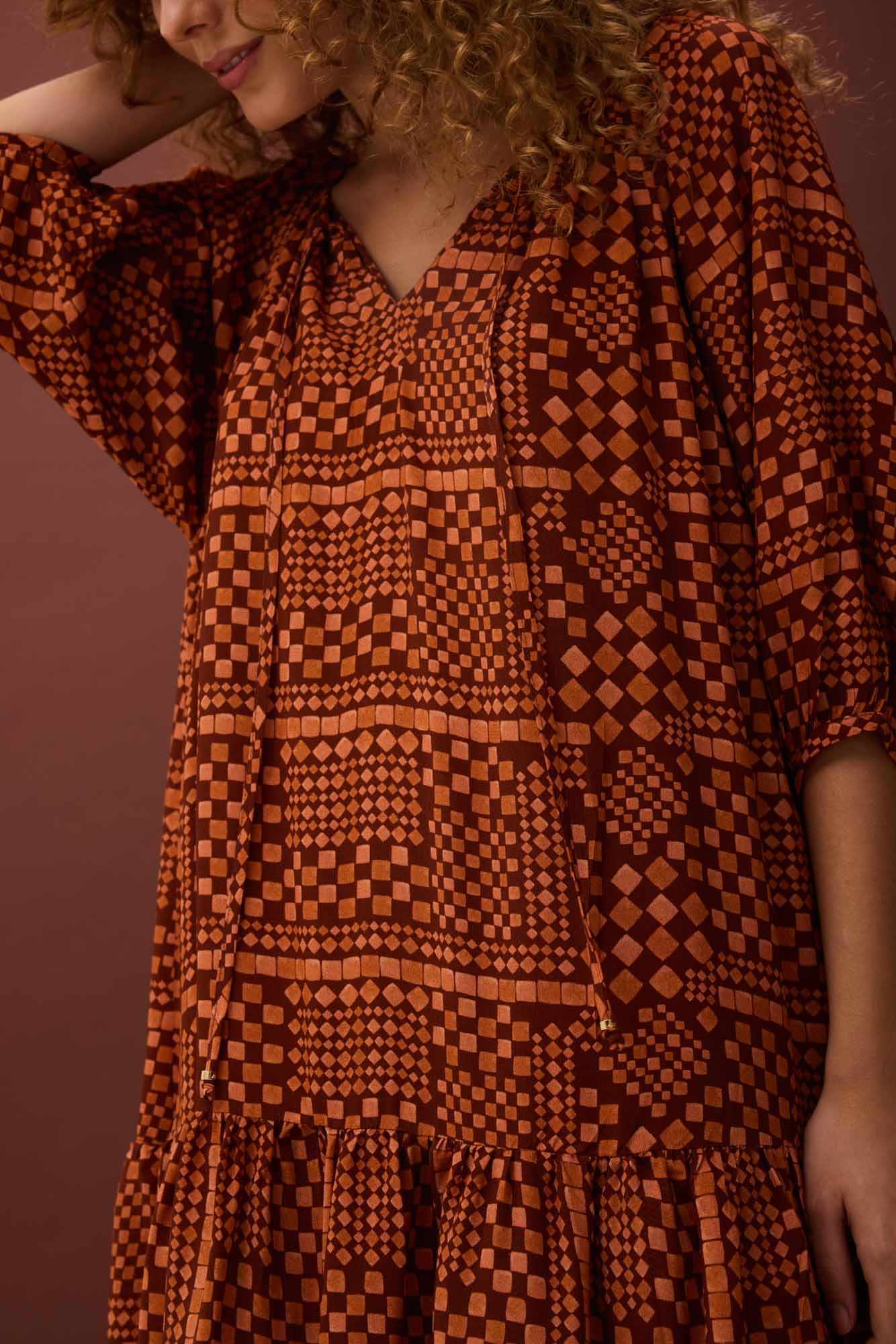 Vestido Amplo Forno