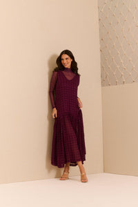 Blusa Tule Enlace