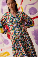 Vestido Gili Quadros