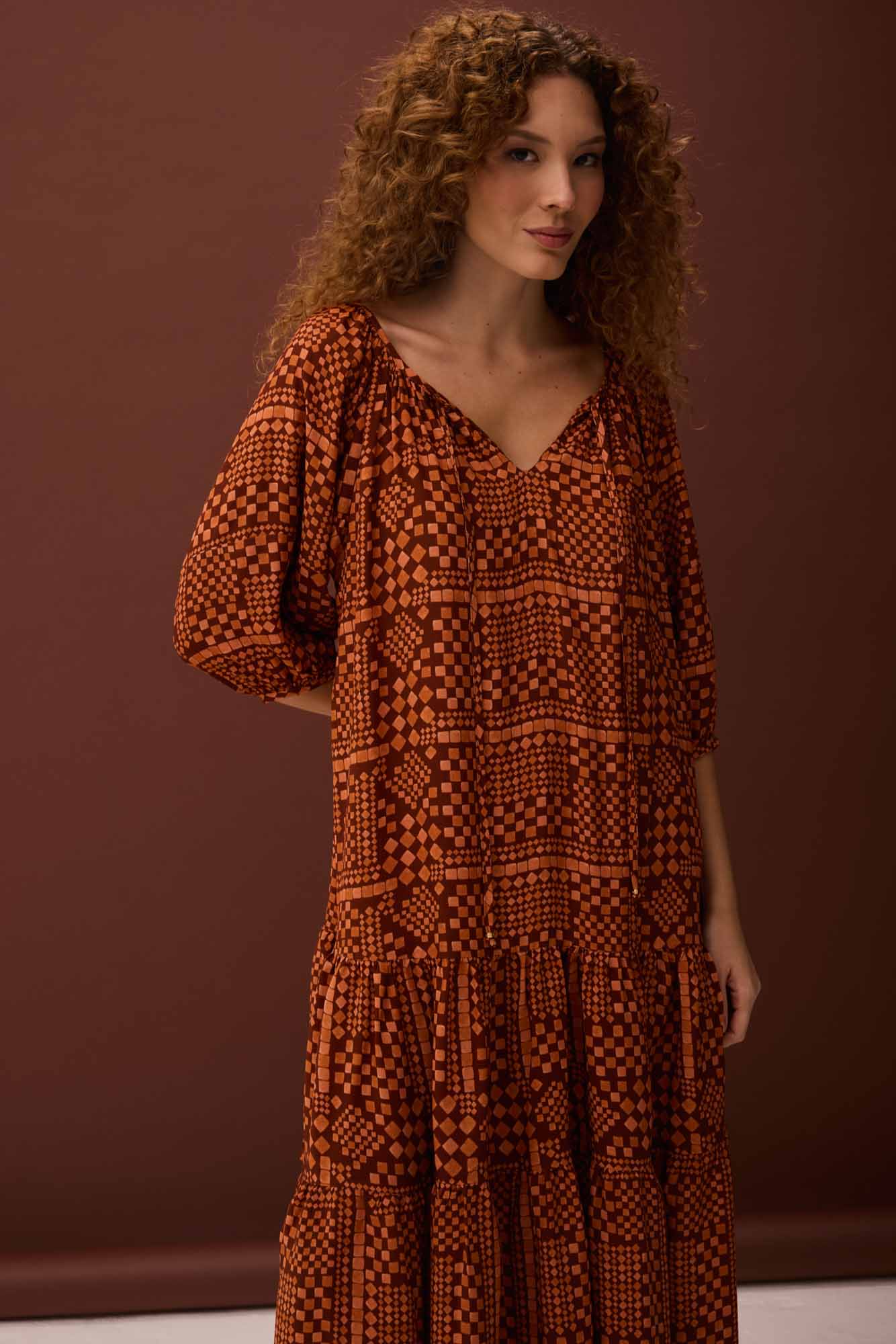 Vestido Amplo Forno